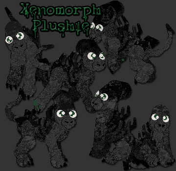 Xenomorph Plushie